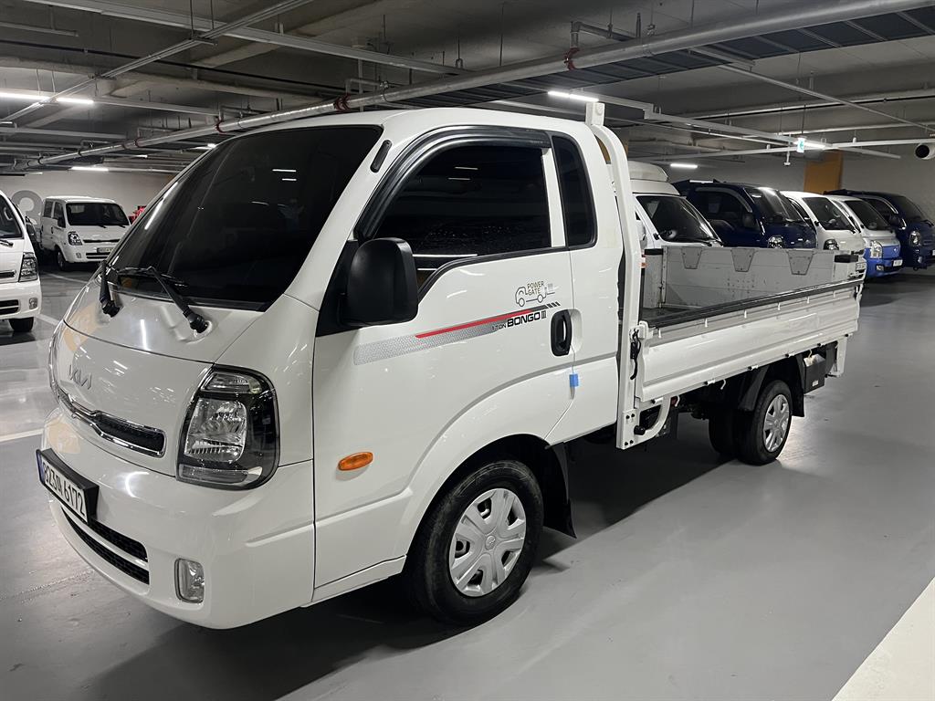 기아 더뉴봉고3 1톤 킹캡 초장축 수직형 2단 파워게이트 2023년식 주행 37,077km 중고 화물차 카고 상세 이미지 3