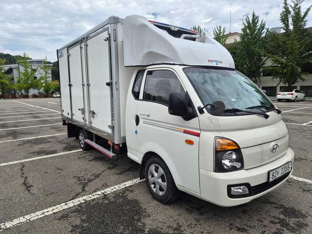 현대 포터2 1톤 3빠렛트 하이냉동탑 2019년식 주행 76,264km 중고 화물차 대표 이미지