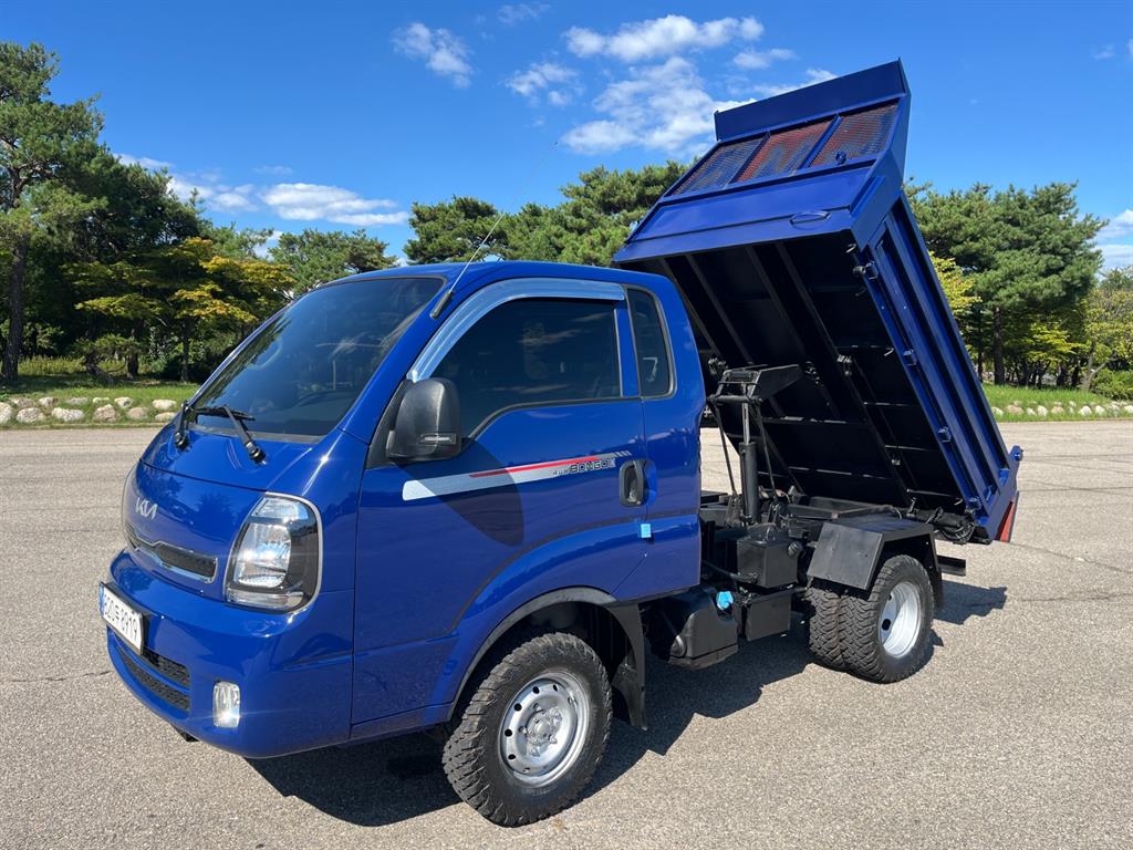 기아 더뉴봉고3 1톤 킹캡 장축 4WD 정품덤프 2022년식 주행 12,627km 중고 화물차 상세 이미지 10