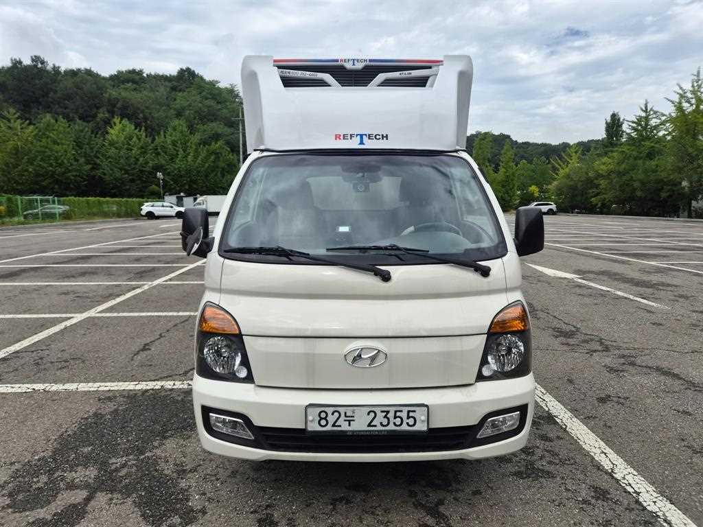 현대 포터2 1톤 3빠렛트 하이냉동탑 2019년식 주행 76,264km 중고 화물차 상세 이미지 2