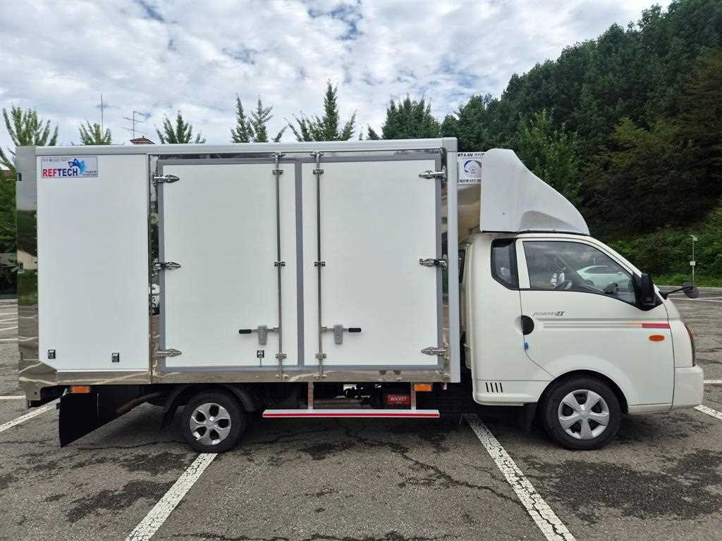 현대 포터2 1톤 3빠렛트 하이냉동탑 2019년식 주행 76,264km 중고 화물차 상세 이미지 4