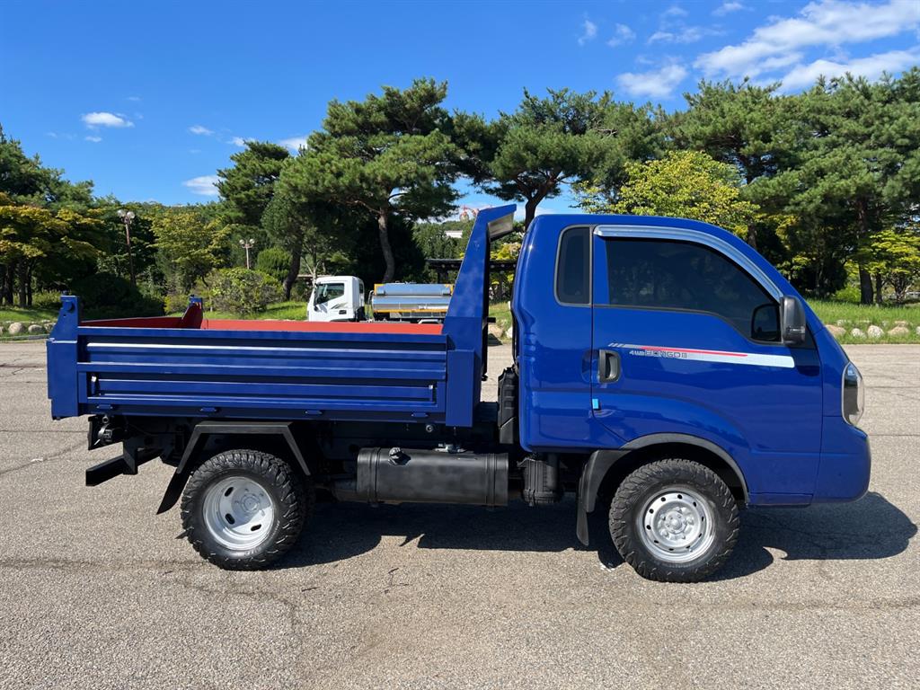 기아 더뉴봉고3 1톤 킹캡 장축 4WD 정품덤프 2022년식 주행 12,627km 중고 화물차 상세 이미지 5