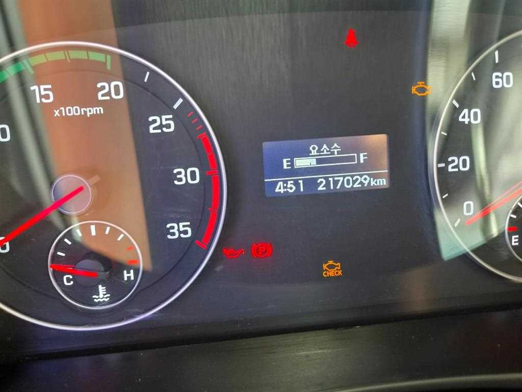 현대 올뉴마이티 2.5톤 고상 하이냉동탑 2017년식 주행 217,001km 중고 화물차 상세 이미지 12