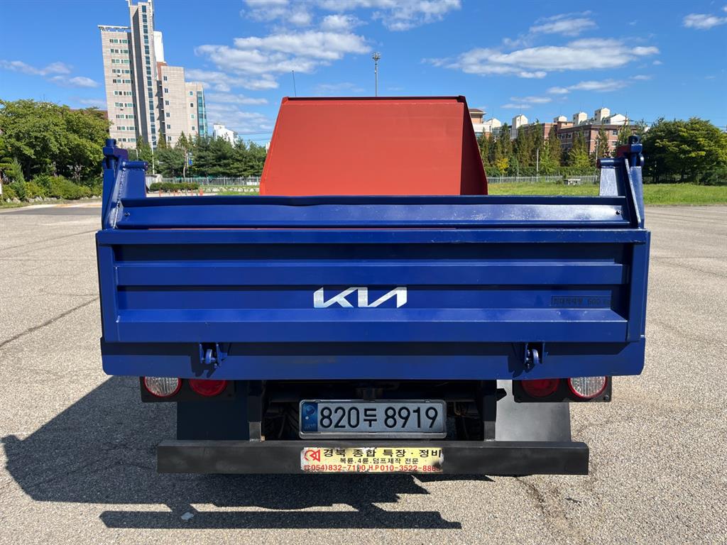 기아 더뉴봉고3 1톤 킹캡 장축 4WD 정품덤프 2022년식 주행 12,627km 중고 화물차 상세 이미지 7