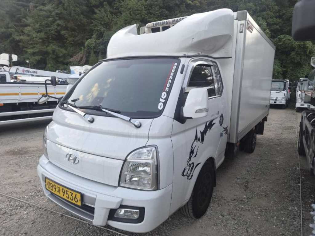 현대 포터2 1톤 골드밴 3빠렛트 하이냉동탑 2023년식 주행 192,429km 중고 화물차 상세 이미지 2