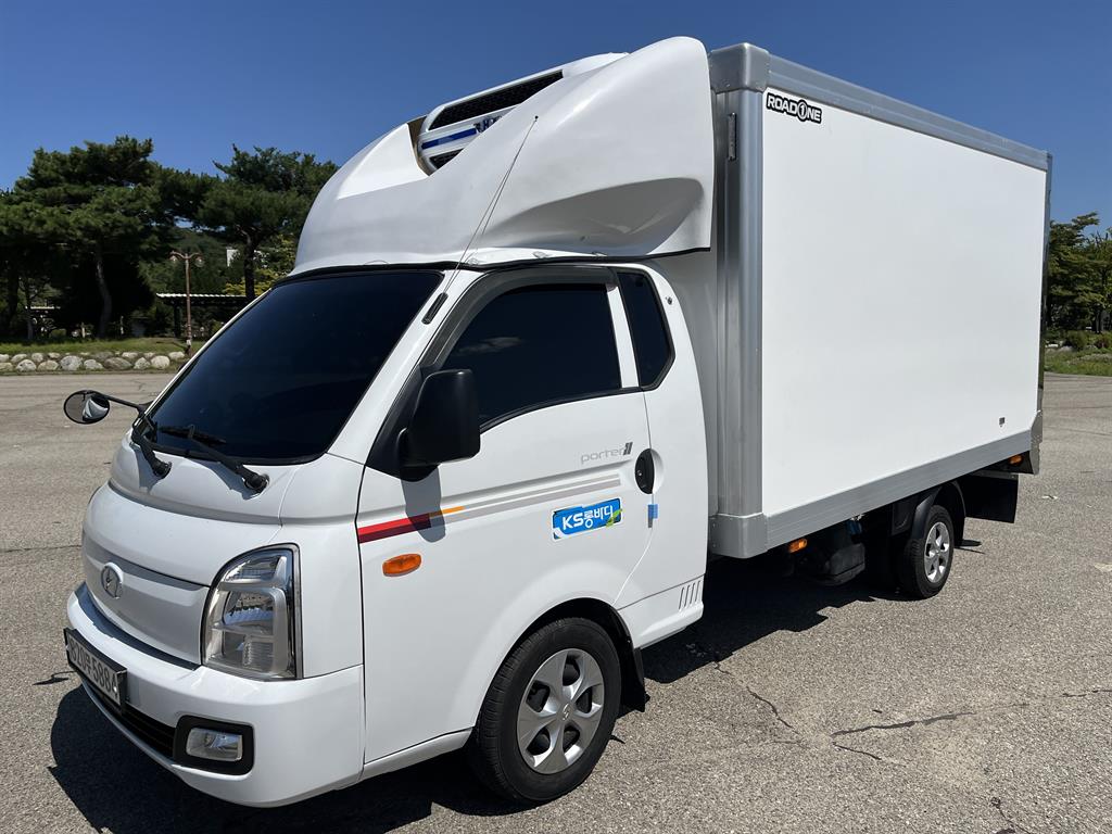 현대 포터2 1톤 3빠렛트 하이냉동탑 2022년식 주행 99,958km 중고 화물차 상세 이미지 3