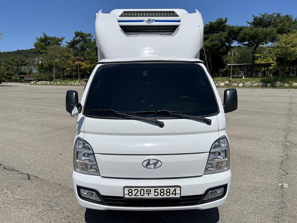 현대 포터2 1톤 3빠렛트 하이냉동탑 2022년식 주행 99,958km 중고 화물차 상세 이미지 2