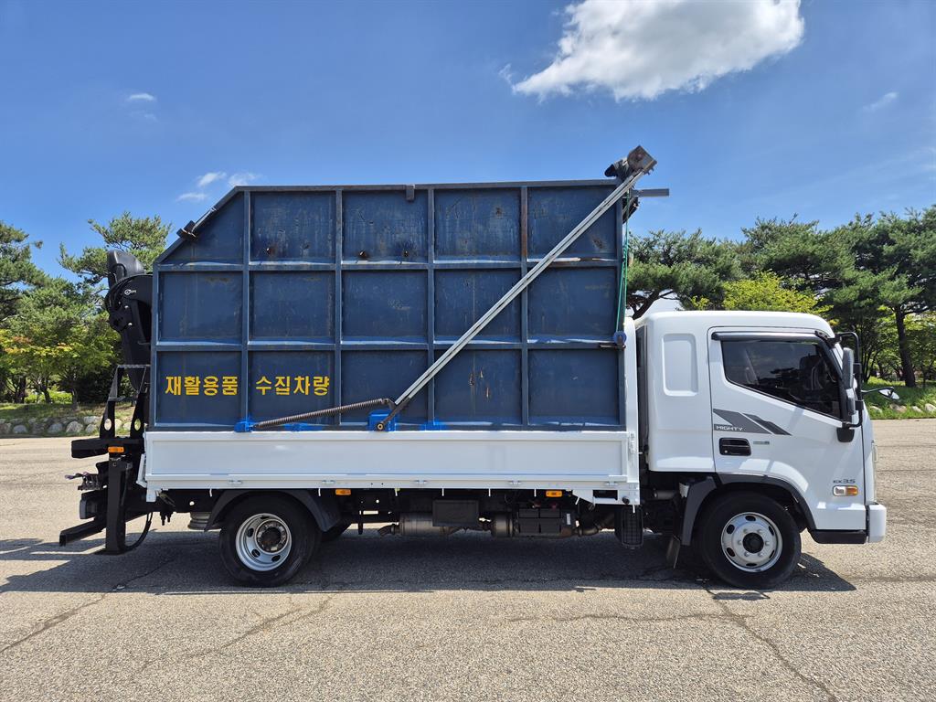 현대 3.5톤 집게차 히아브6000 자동덮개 2017년식 주행 70,804km 중고 화물차 상세 이미지 9