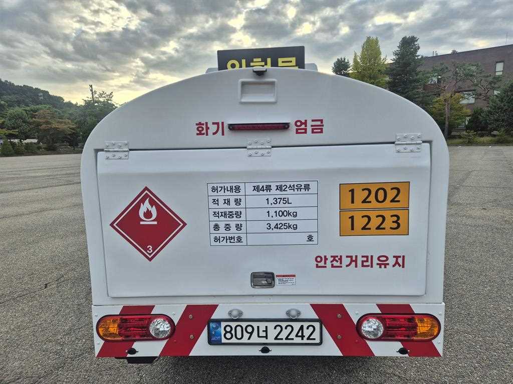 현대 포터2 1톤 4륜 홈로리 2023년식 주행 2,372km 중고 화물차 홈/탱크로리 상세 이미지 7