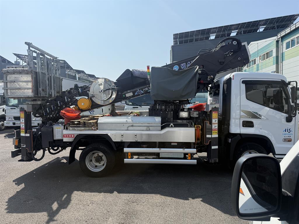 현대 올 뉴 마이티 3.5톤 고소작업차 HS320A-N 2023년식 주행 41,879km 바가지차 상세 이미지 4