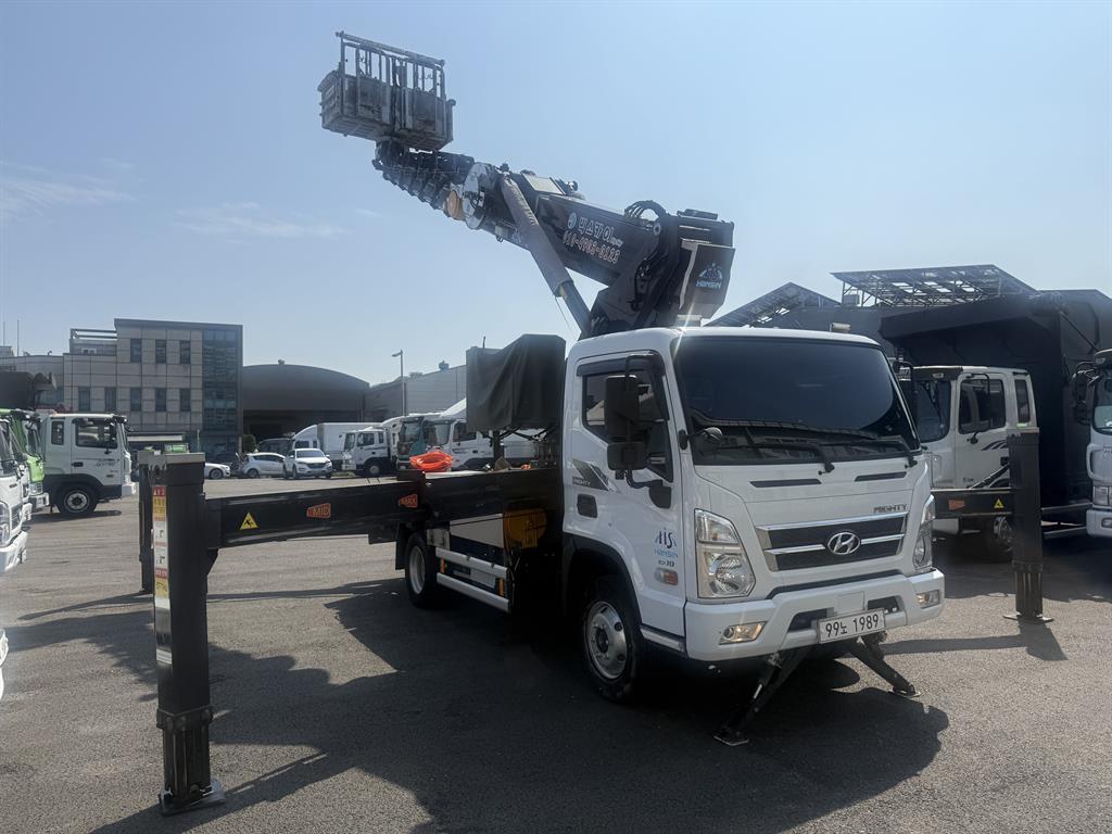 현대 올 뉴 마이티 3.5톤 고소작업차 HS320A-N 2023년식 주행 41,879km 바가지차 상세 이미지 10