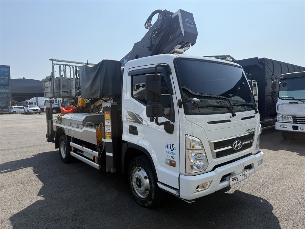 현대 올 뉴 마이티 3.5톤 고소작업차 HS320A-N 2023년식 주행 41,879km 바가지차 상세 이미지 3