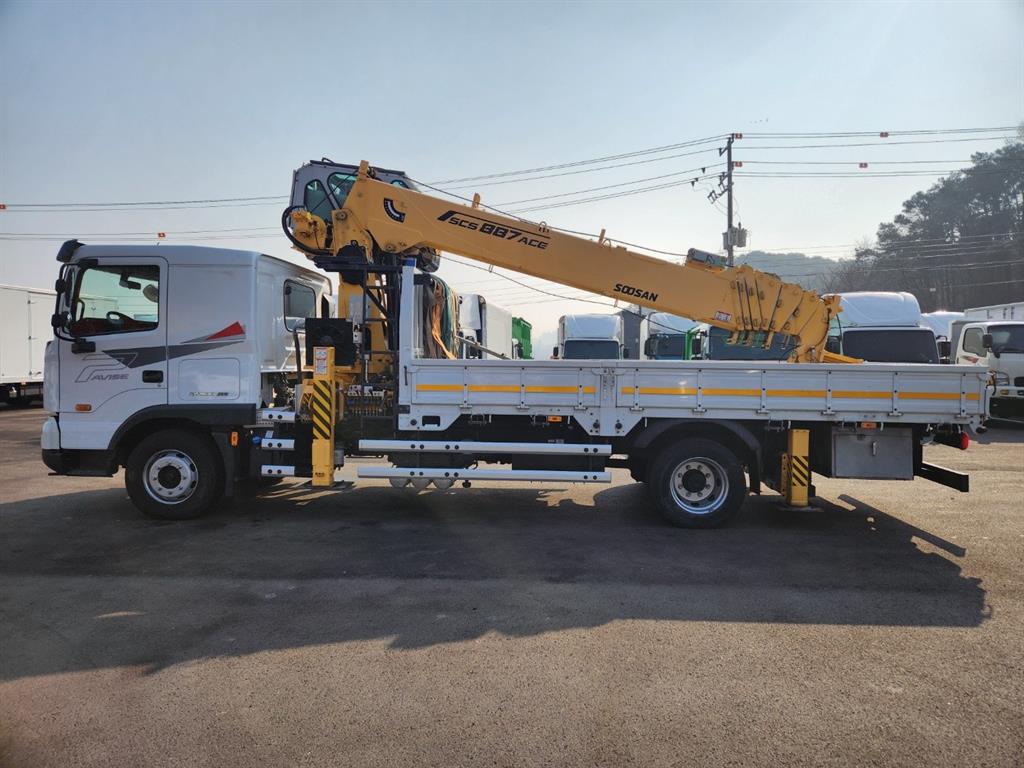 2021년식 주행 39,136km 5톤 수산 887 ACE 카고크레인 중고 화물차 상세 이미지 6