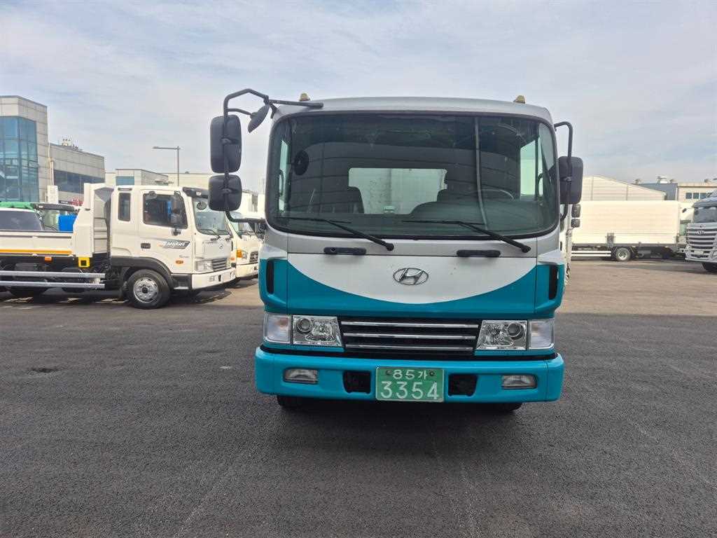 현대 5톤 밀판식 음식물 수거차 2006년식 주행 383,000km 중고 화물차 음식물차 대표 이미지