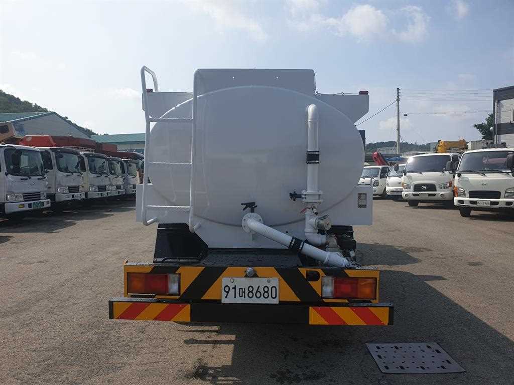 5톤 7200리터 철탱크 살수차 2008년식 주행 369,866km 중고 화물차 상세 이미지 6