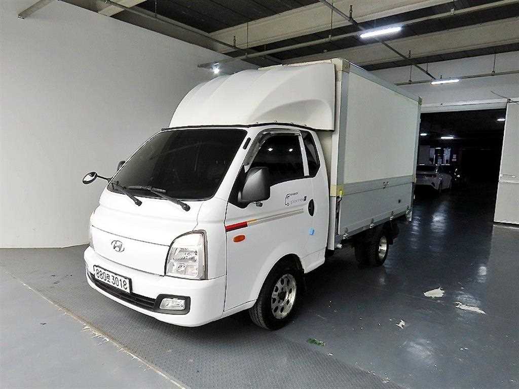 현대 포터2 1톤 슈퍼캡 초장축 윙바디 파워게이트 2021년형 주행 200,231km 중고 화물차 대표 이미지