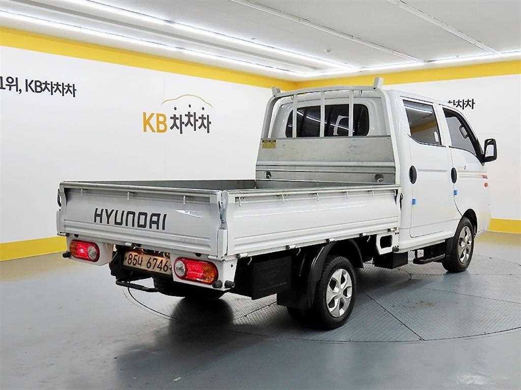 현대 포터2 1톤 더블캡 초장축 카고 2022년식 주행 55,211km 중고 화물차 상세 이미지 4