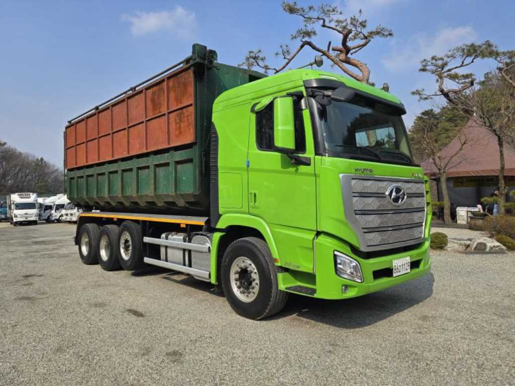 현대 트라고 24톤 원쓰리 프리미엄 암롤트럭 2020년식 주행 83,904km 중고 화물차 상세 이미지 4