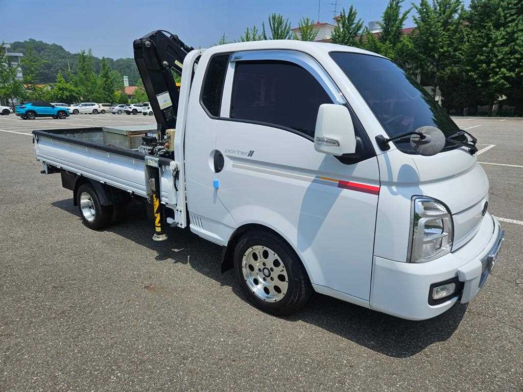 현대 포터2 1톤 크레인 기본형 2020년형 주행 51,020km 중고 화물차 상세 이미지 2
