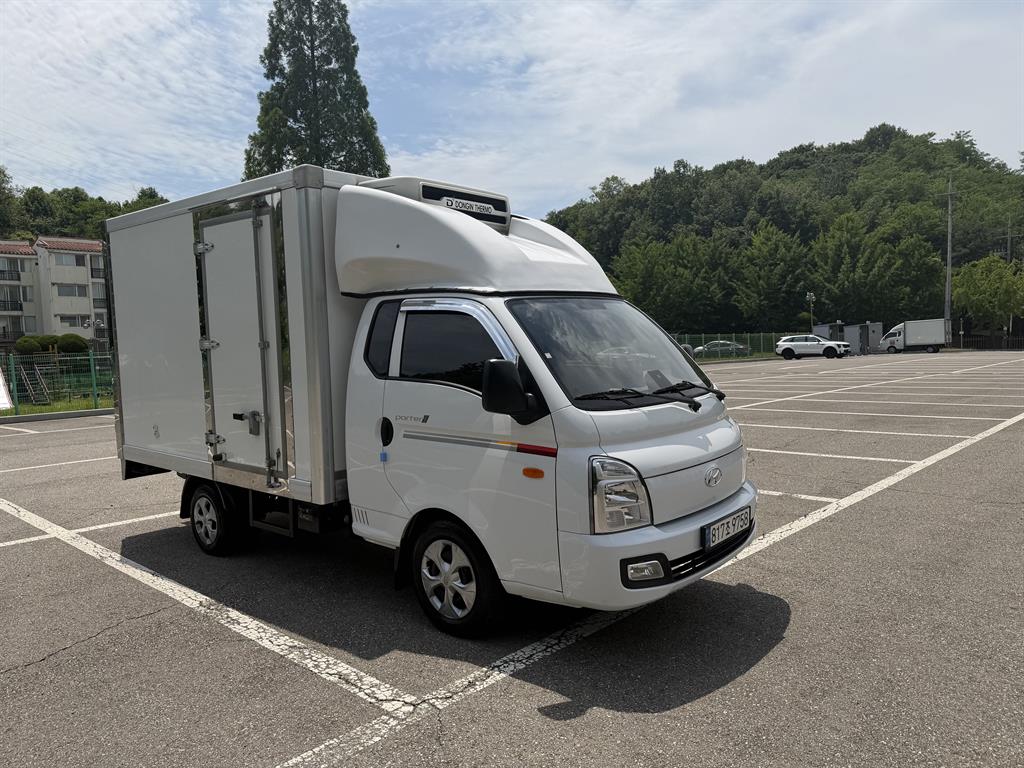 현대 포터2 1톤 하이냉동탑 오토 2022년식 주행 106,047km 중고 화물차 상세 이미지 7