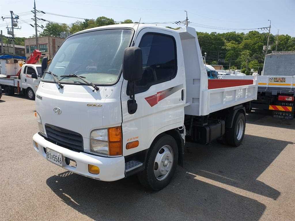 현대 마이티 큐티 2.5톤 정품 덤프 2015년식 주행 23,666km 중고 화물차 대표 이미지