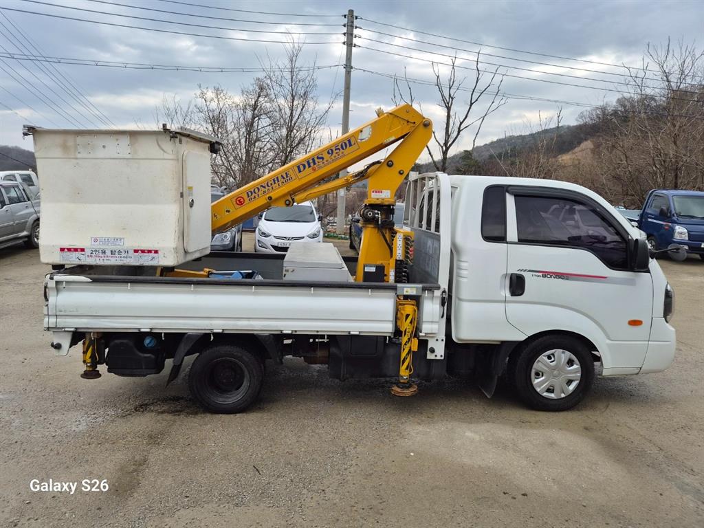 기아 더뉴봉고3 1톤 고소작업차 2020년식 주행 158,447km 중고 화물차 바가지차 상세 이미지 5