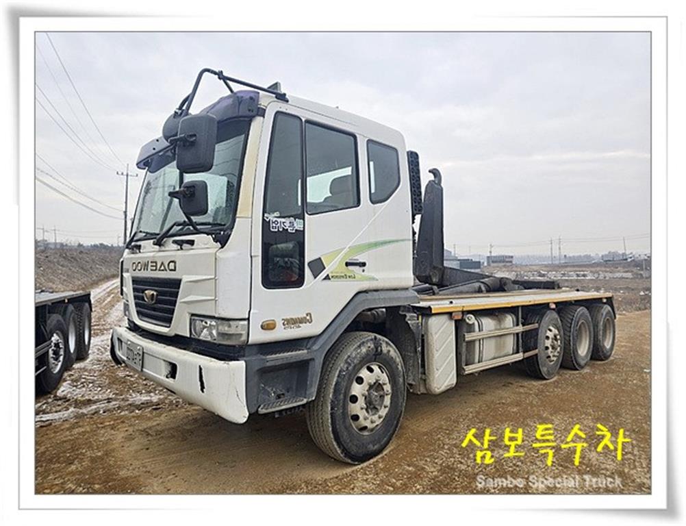 대우 노부스 22톤 1+3 암롤트럭 2010년식 주행 537,752km 중고 화물차 대표 이미지