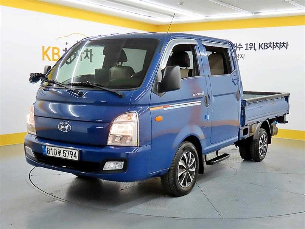 현대 포터2 1톤 무사고 더블캡 카고 중고 화물차 2022 주행 29,511km 대표 이미지