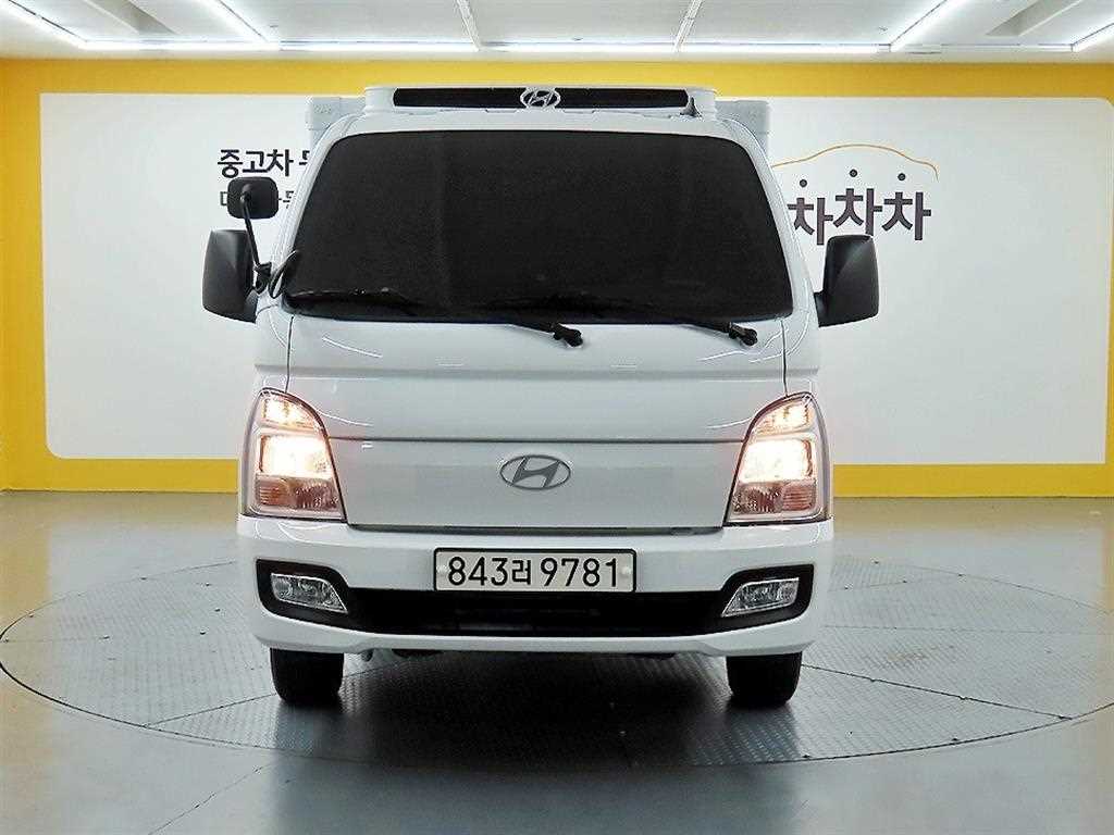 현대 포터2 1톤 저상냉동탑 2025년식 주행 3,432km 중고 화물차 대표 이미지