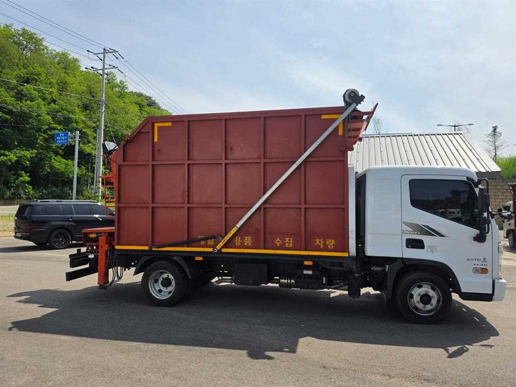 현대 올뉴마이티 3.5톤 광림594 집게차 2026년식 주행 5,000km 중고 화물차 상세 이미지 5