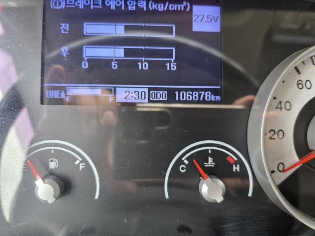 2017년식 주행 106,674km 5톤 8,900L 스텐탱크 살수차 중고 화물차 상세 이미지 20