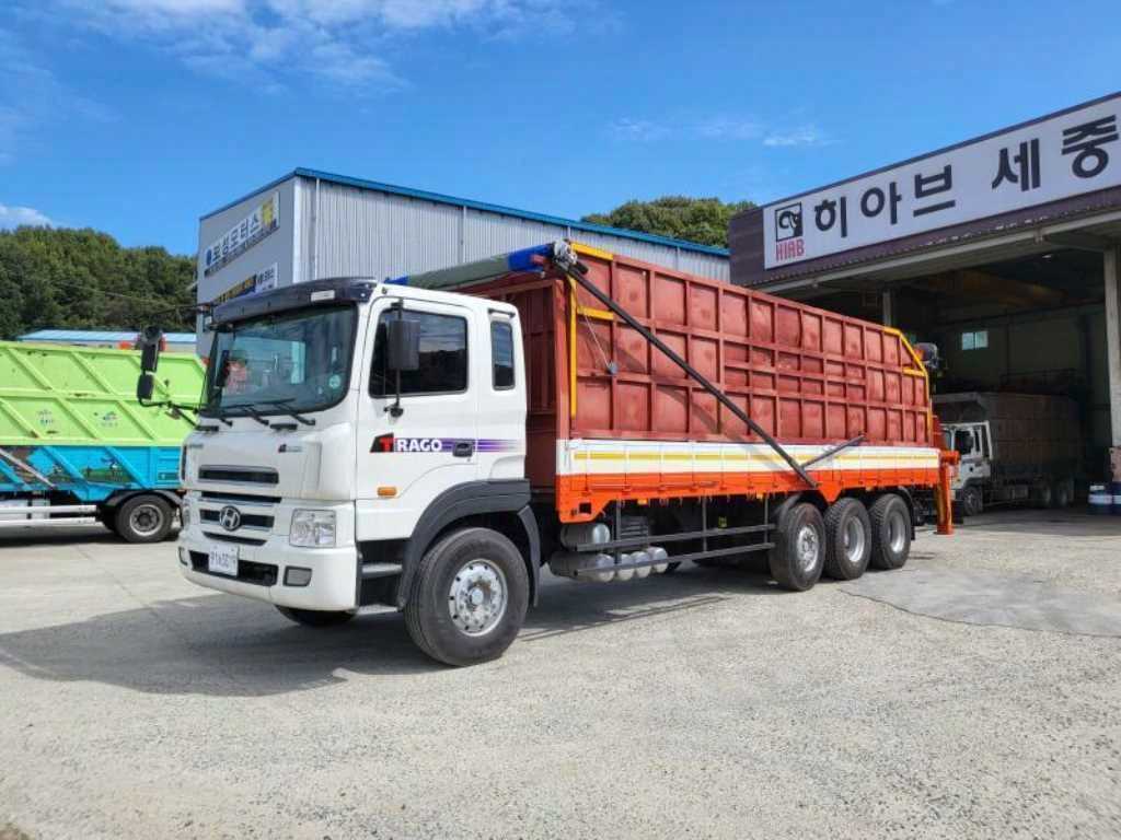 현대 트라고 22톤 광림 1604 집게차 2011년형 주행 128,731km 중고 화물차 대표 이미지