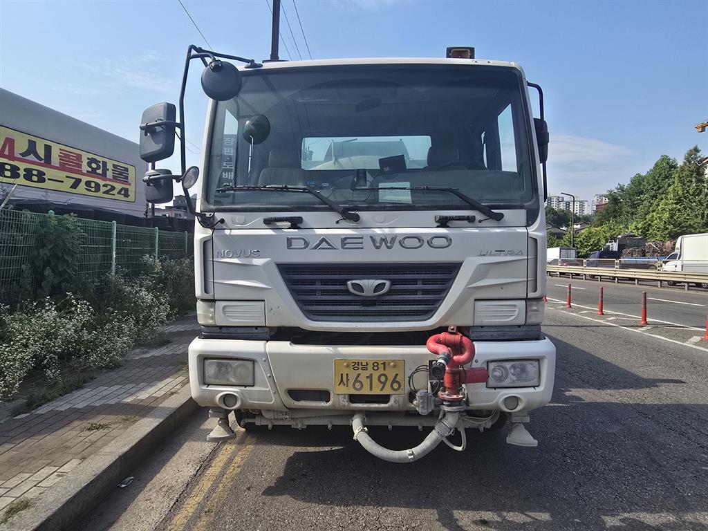 대우 노부스 16톤 살수차 2009년식 주행 171,195km 중고 화물차 대표 이미지