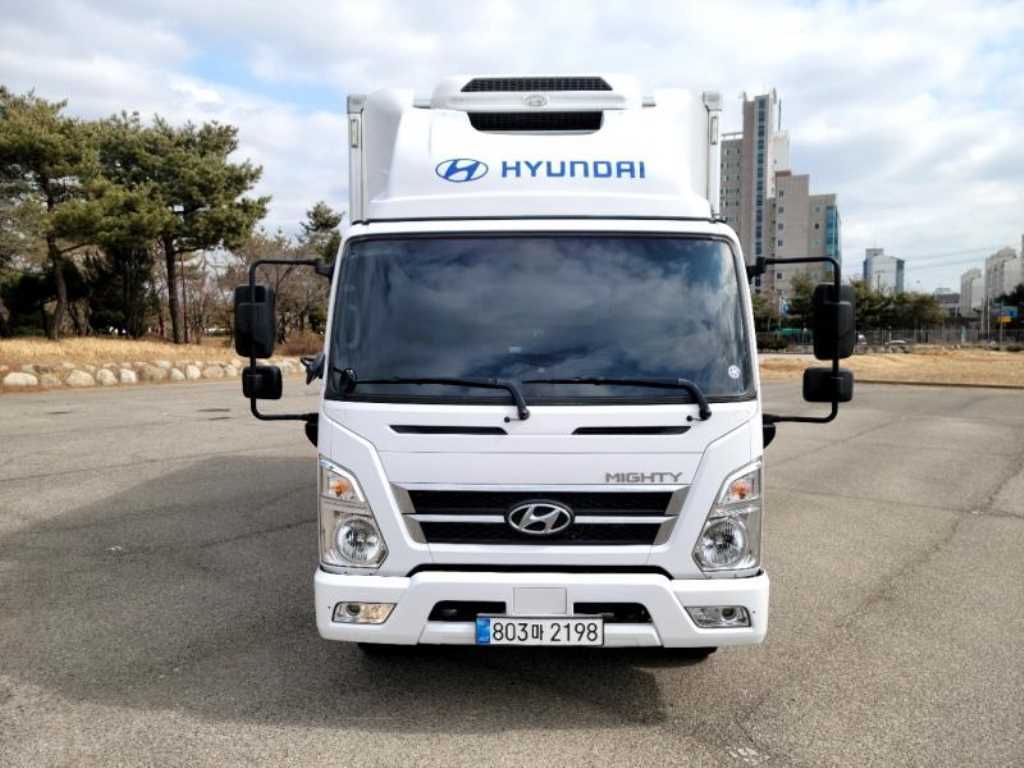 현대 올뉴마이티 3.5톤 광폭 냉동탑 2023년식 주행 95,000km 중고 화물차 상세 이미지 5