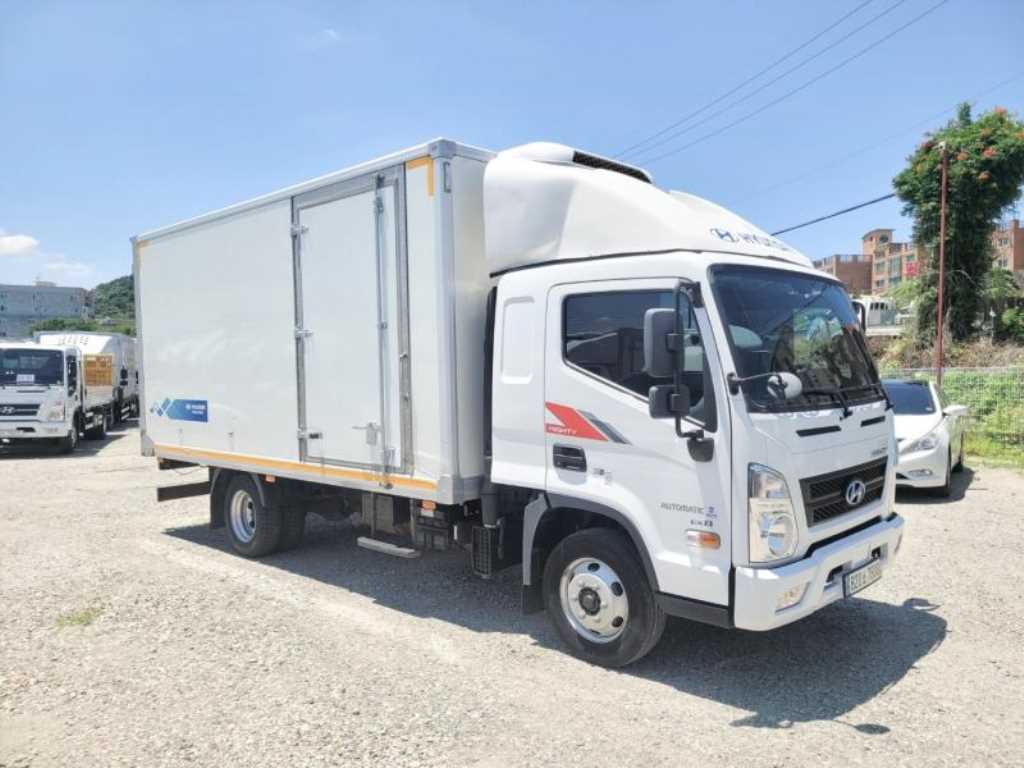 현대 올뉴마이티 3.5톤 하이냉동탑 2023년식 주행 85,220km 중고 화물차 대표 이미지