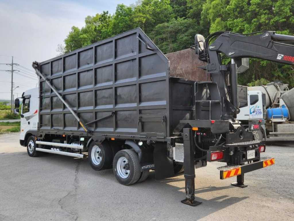 현대 파비스 5톤 히아브1200XG 집게차 2023년형 주행 132,402km 중고 화물차 상세 이미지 6