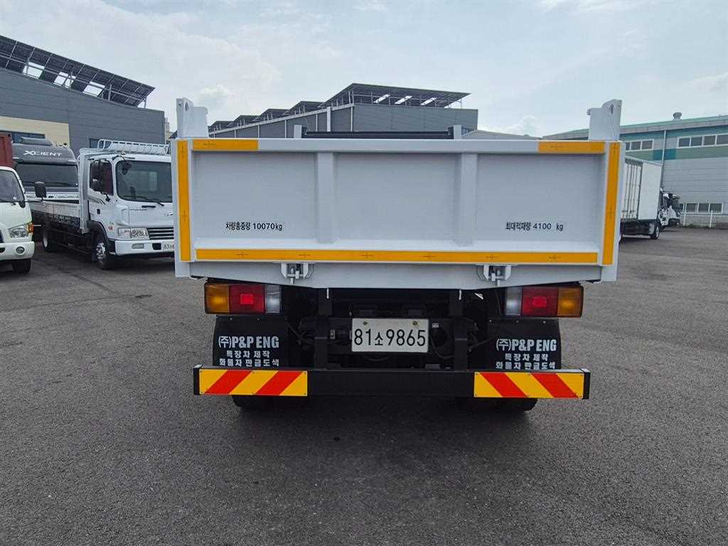 현대 메가트럭 5톤 롱덤프 2015년식 주행 223,041km 중고 화물차 상세 이미지 4