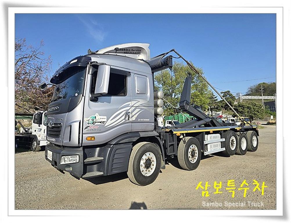 대우 프리마 25톤 암롤트럭 2016년식 중고 화물차 2016-05 주행 971,069km 대표 이미지