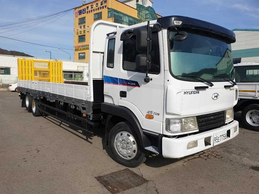 현대 4.5톤 후축 셀프로더 2008년식 주행 768,599km 중고 화물차 상세 이미지 3