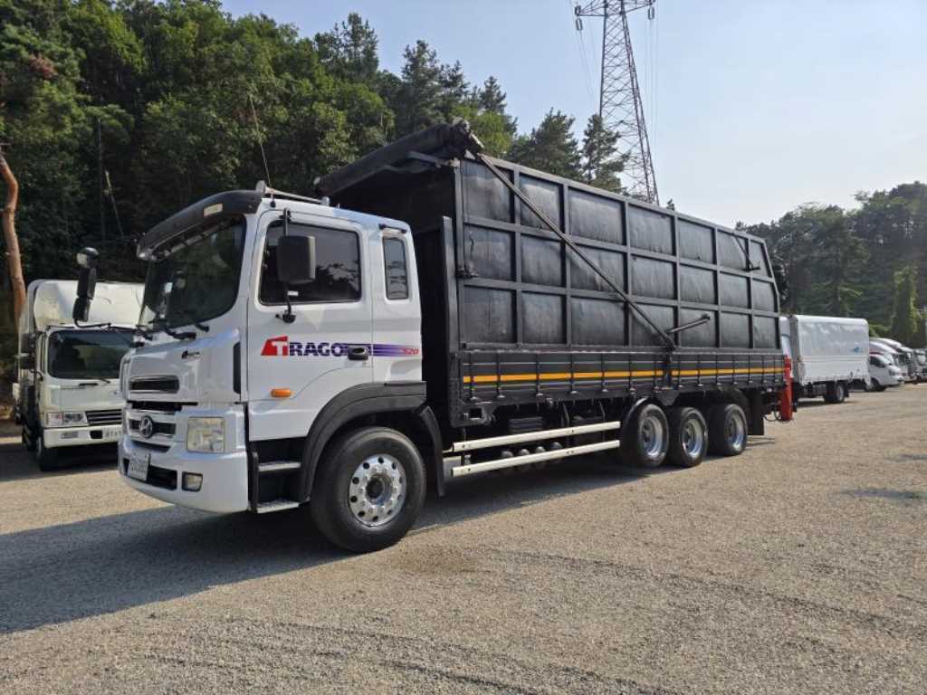 현대 트라고 9.5톤 광림1304 집게차 2013년식 주행 503,443km 중고 화물차 대표 이미지