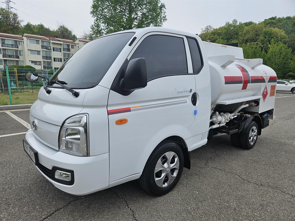 현대 포터2 1톤 1500리터 홈로리 2022년형 주행 17,712km 중고 화물차 홈/탱크로리 상세 이미지 2