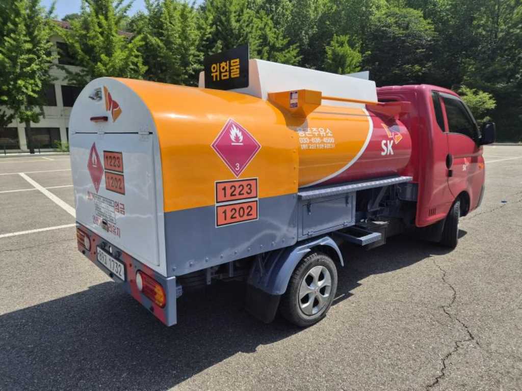 현대 포터2 1톤 유조차 1750L 알탱크 2020년식 주행 27,672km 중고 화물차 홈/탱크로리 상세 이미지 5
