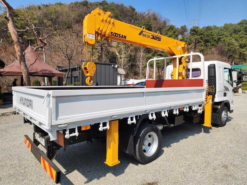 현대 올뉴마이티 3.5톤 수산325 카고크레인 2018년식 주행 227,303km 중고 화물차 상세 이미지 6