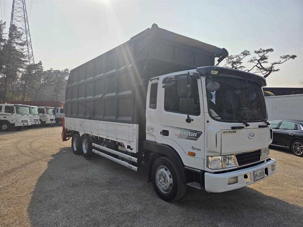 현대 메가트럭 5톤 집게차 2018년식 주행 217,745km 중고 화물차 상세 이미지 7