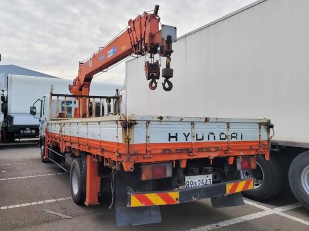 현대 5톤 광림 1256 카고크레인 2003년식 주행 576,678km 중고 화물차 상세 이미지 4