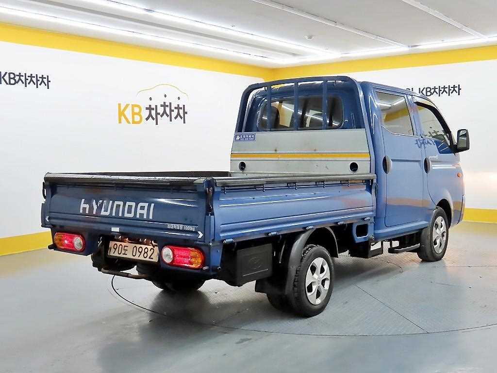 현대 포터2 1톤 더블캡 초장축 카고 2020년식 주행 178,404km 중고 트럭 상세 이미지 4