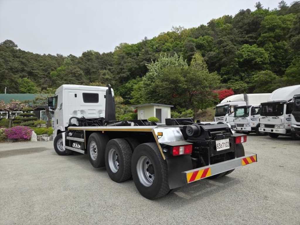 현대 트라고 엑시언트 25톤 원쓰리 암롤 2018년식 주행 312,238km 중고 화물차 상세 이미지 7