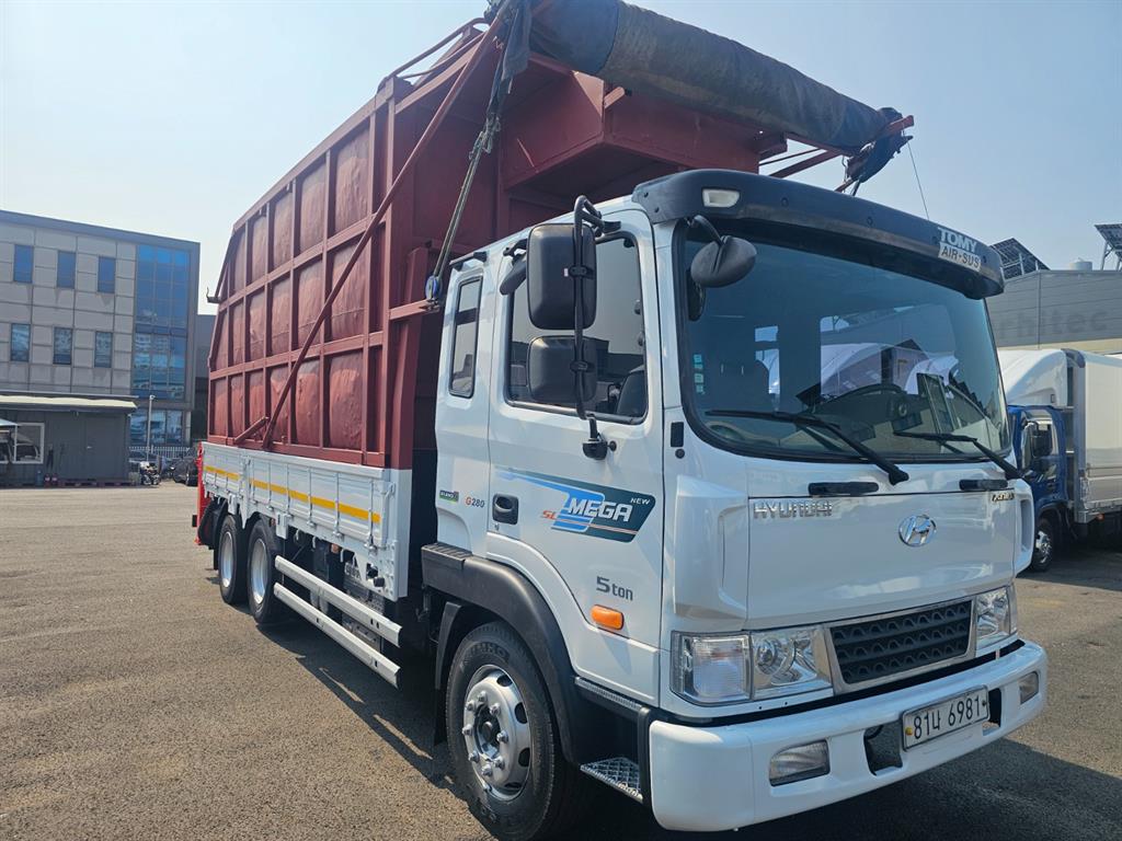 현대 5톤 광림 1204EX 크레인 집게차 2018년식 중고 화물차 2018-03 주행 44,828km 상세 이미지 3