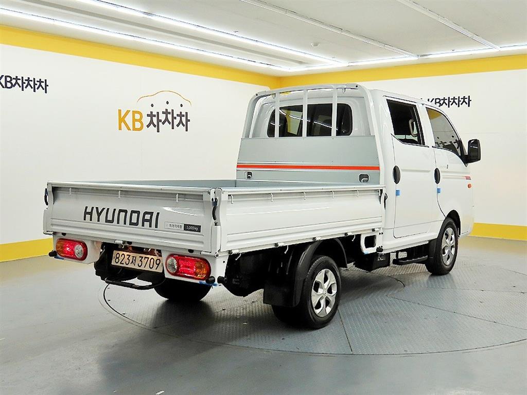 현대 포터2 1톤 더블캡 초장축 카고 2023년식 주행 66,459km 중고 화물차 상세 이미지 4