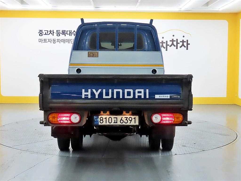 현대 포터2 1톤 더블캡 초장축 카고 2022년식 주행 33,192km 중고 화물차 상세 이미지 3